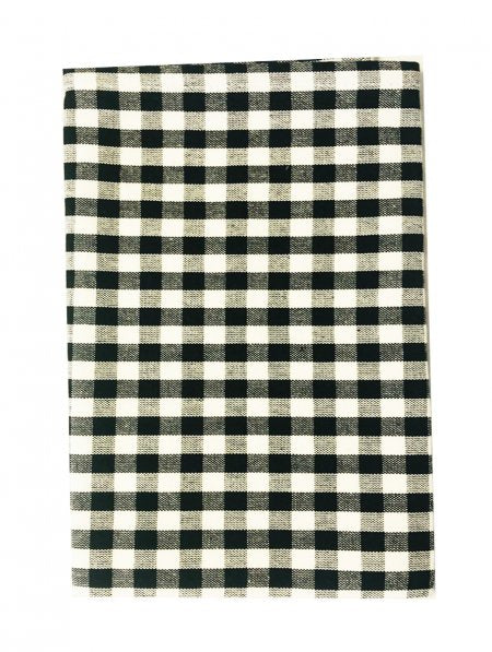 Gingham Check Black Napkin