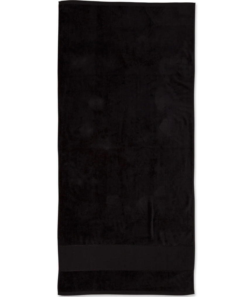 Beach Towel Black Mayfair Australia