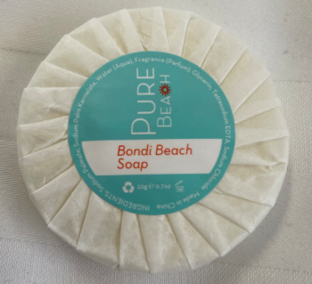 Pure Beach Soap 20GM Pleat Wrap CTN/400