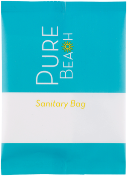 Pure Beach Sanitary Bag in Sachet CTN/250
