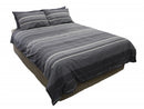 Elka Gunmetal Quilt Cover Set