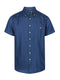 Mens Modern Denim Shirt Short Sleeve Dylan