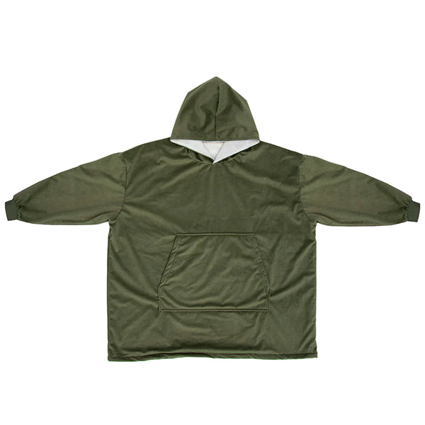 Cordy Blanket Hoodie - Olive