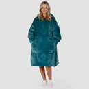 Blanket Hoodie Teal