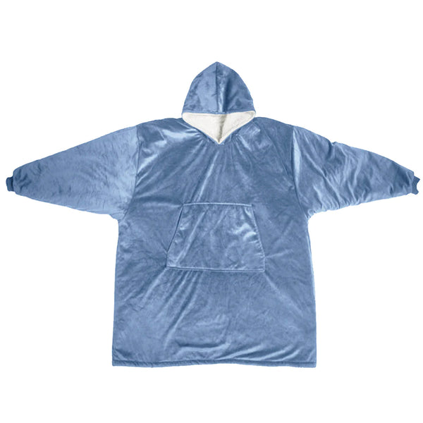 Blanket Hoodie Blue