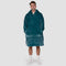 Blanket Hoodie Teal