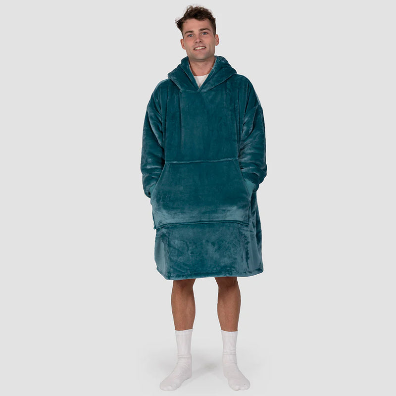 Blanket Hoodie Teal