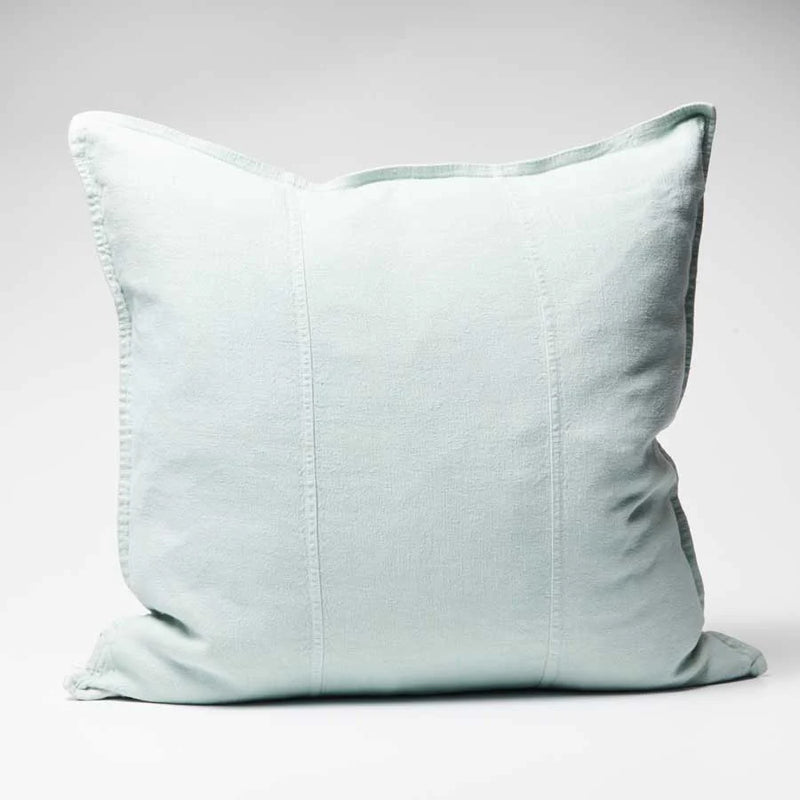 Luca Linen Cushion - Sea Mist