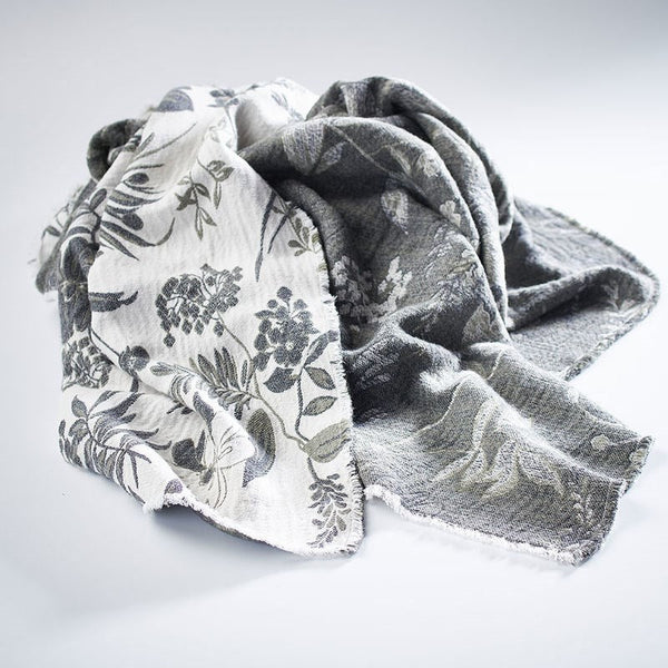 Fiore Reversible Floral Throw