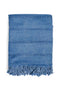 Stonewashed Turkish Towel - Blue