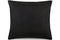 Belgian Linen Large Cushion - Black