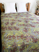 Kantha Quilt Picasso Yellow