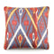 Hand Woven Silk Road Cushion - Blue Heron