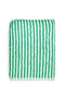 Turkish Cotton Bath Mat - Green Stripes