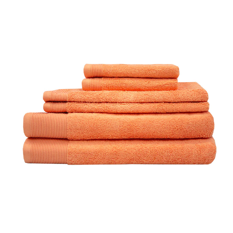 Deluxe Lotus Bath Towel Set Melon