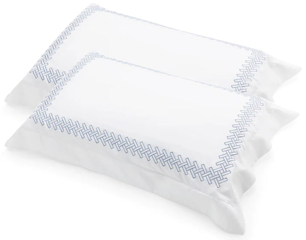 Siena Tailored Pillowcases - Blu