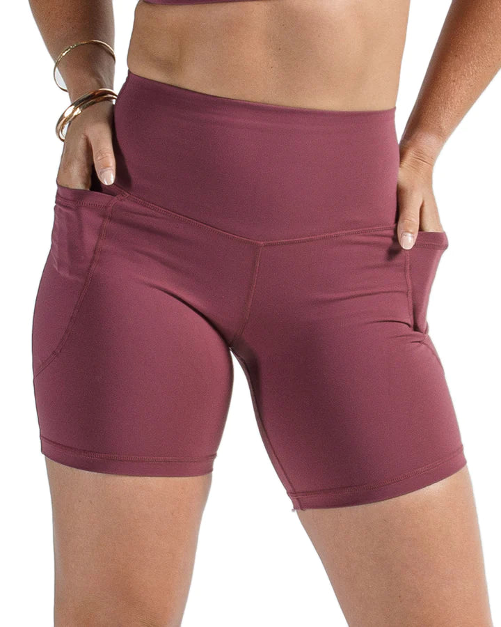 Bike Shorts Merlot