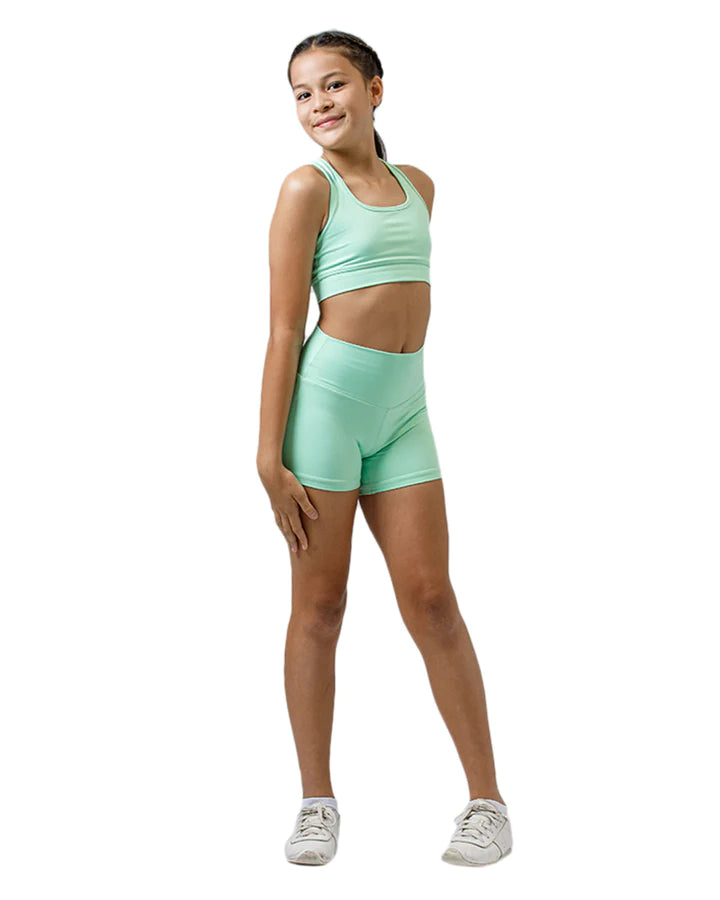 Kids Hi-Rise Short Neo Mint