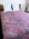 Kantha Quilt Picasso Pink