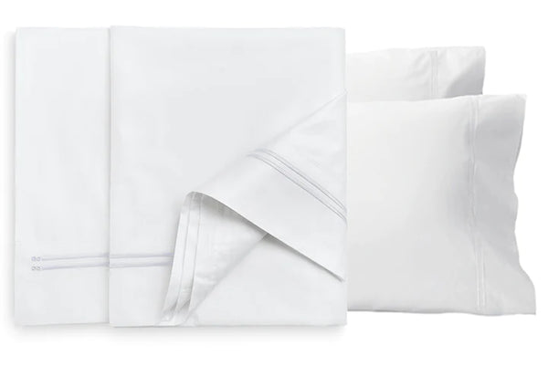 Classique White Flat Sheet Set