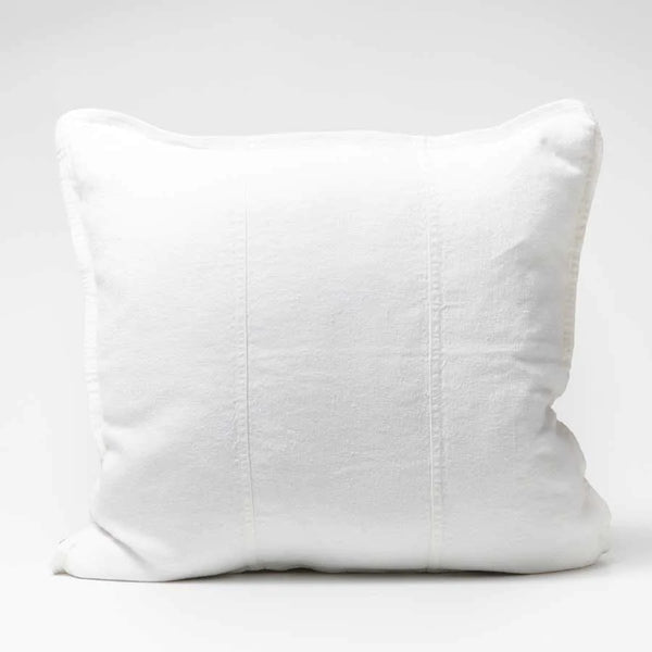 Luca Linen Cushion - White