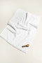 Turkish Cotton Bath Mat - White Stripes