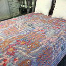 Kantha Quilt Purple Monkey