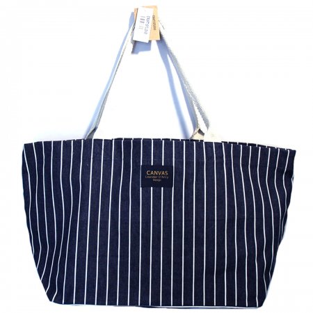 Regatta Large Tote Bag Navy White Stripe