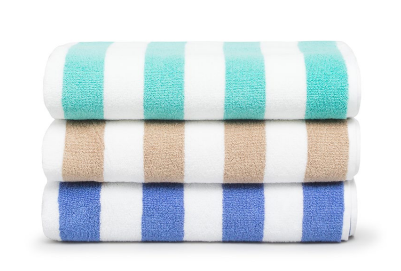 Signature Hotel Pool Towel Blue