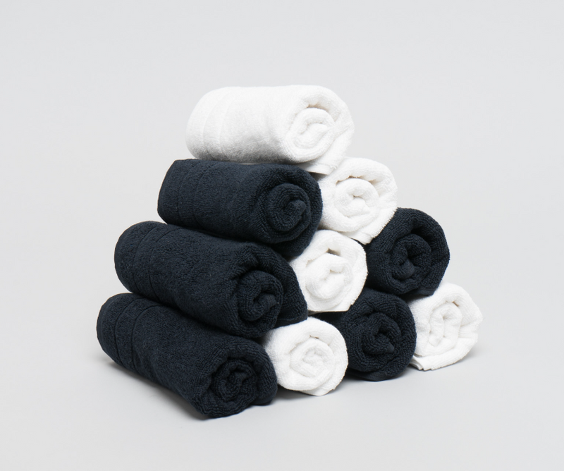 Signature Spa Salon Beauty Towel Black