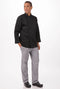 Staple Double Breasted Chef Jacket Black