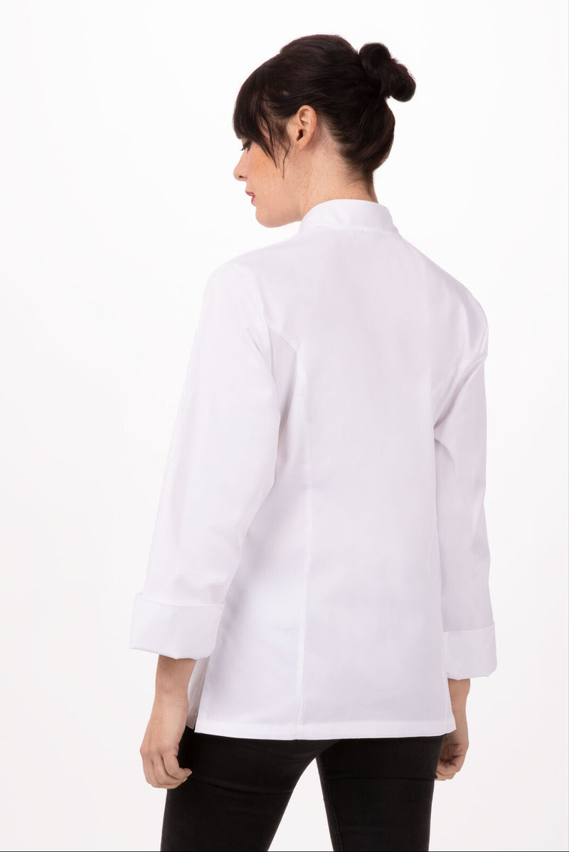 Staple Double Breasted Chef Jacket White