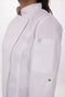 Hartford Single Breasted Cool Vent Chef Jacket White