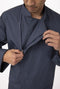 Hartford Single Breasted Cool Vent Chef Jacket Blue