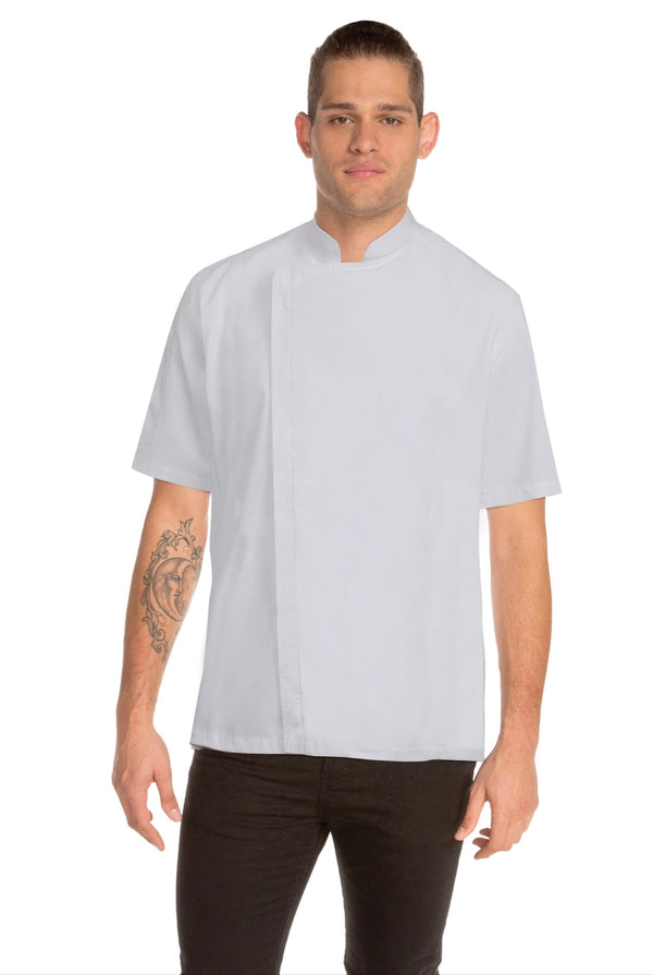 Cannes Single Breasted Cool Vent Chef Jacket White