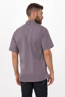 Springfield Single Breasted Cool Vent Chef Jacket Purple