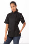 Springfield Single Breasted Cool Vent Chef Jacket Black