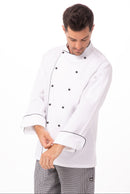 Newport Executive Double Breasted Chef Jacket White