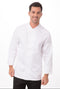 Trieste Executive Single Breasted 100% Cotton Chef Jacket White