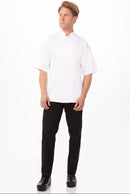 Capri Executive Double Breasted 100% Cotton Chef Jacket White