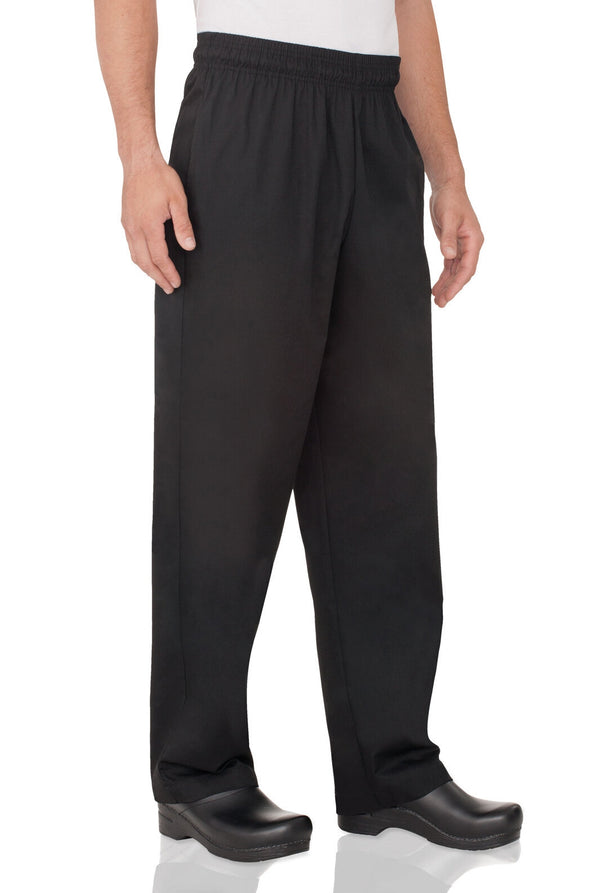 Professional Essential Baggy Chef Pants Black