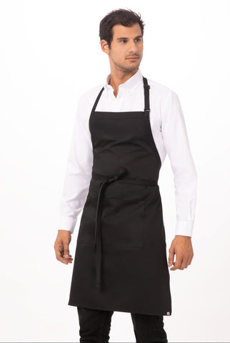 Professionals Classic Bib Apron Black