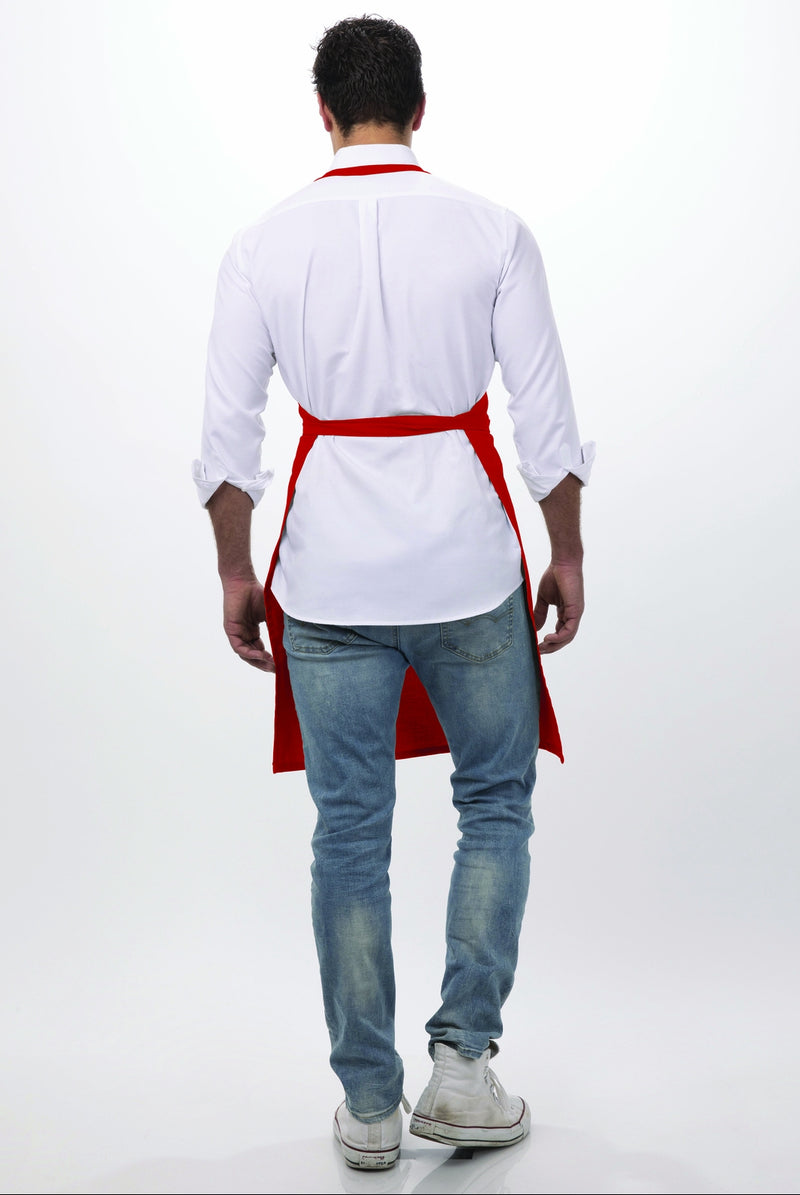 Professionals Classic Bib Apron Red