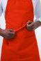 Professionals Classic Bib Apron Orange