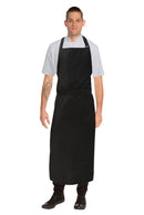 Expert Chefs Large Black Bib Apron