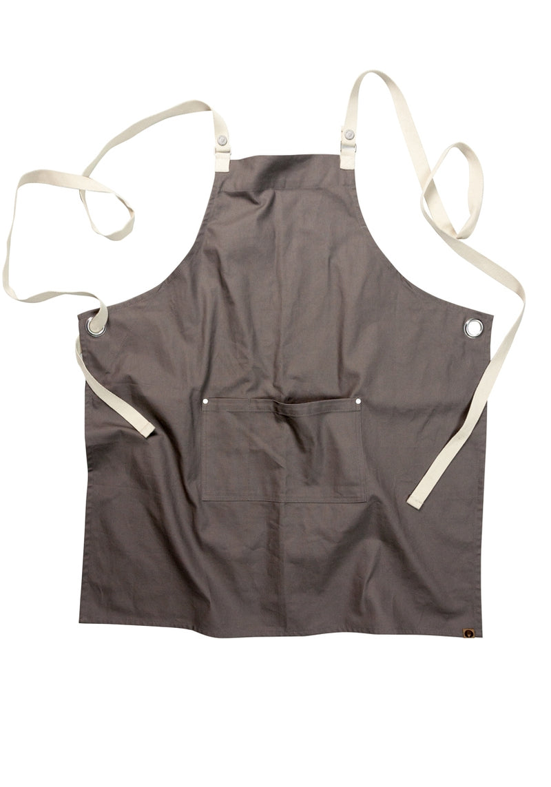 Byron Cross Back Grey Apron