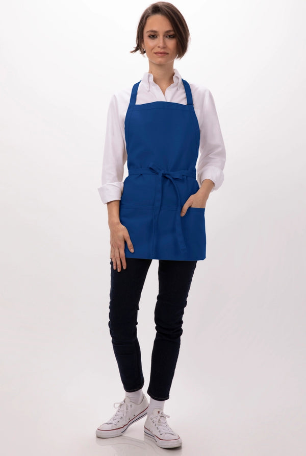 Staple Triple Pocket Apron Blue