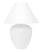 Soho Monochrome White Table Lamp