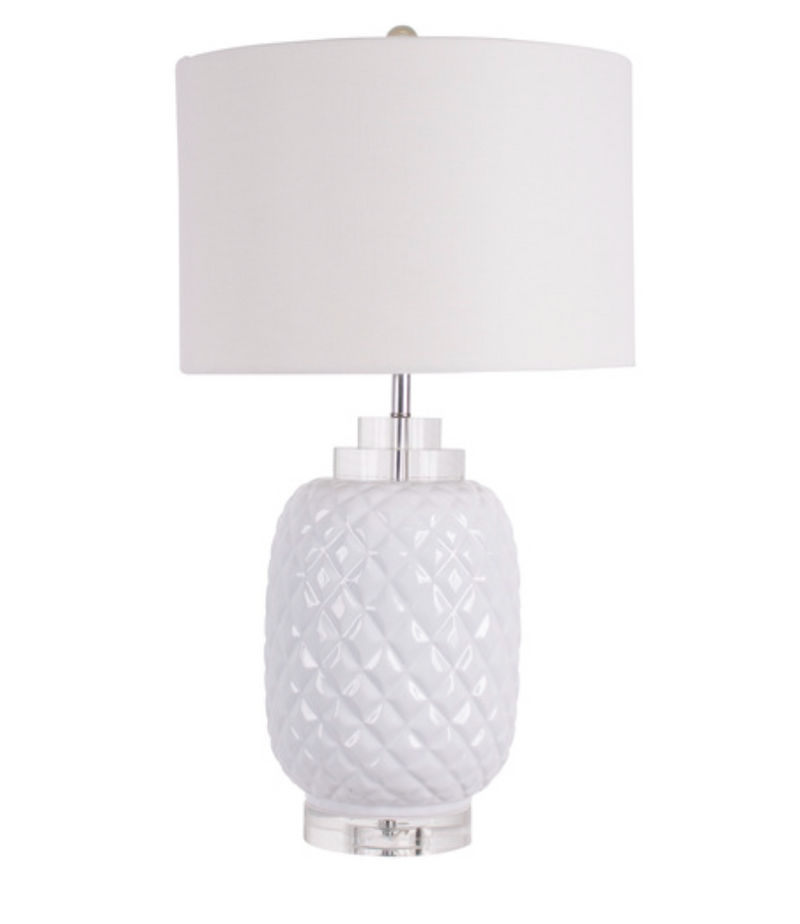 The Islands of Italy White Table Lamp