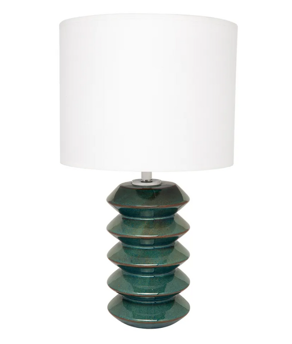Modern Emerald Green Table Lamp